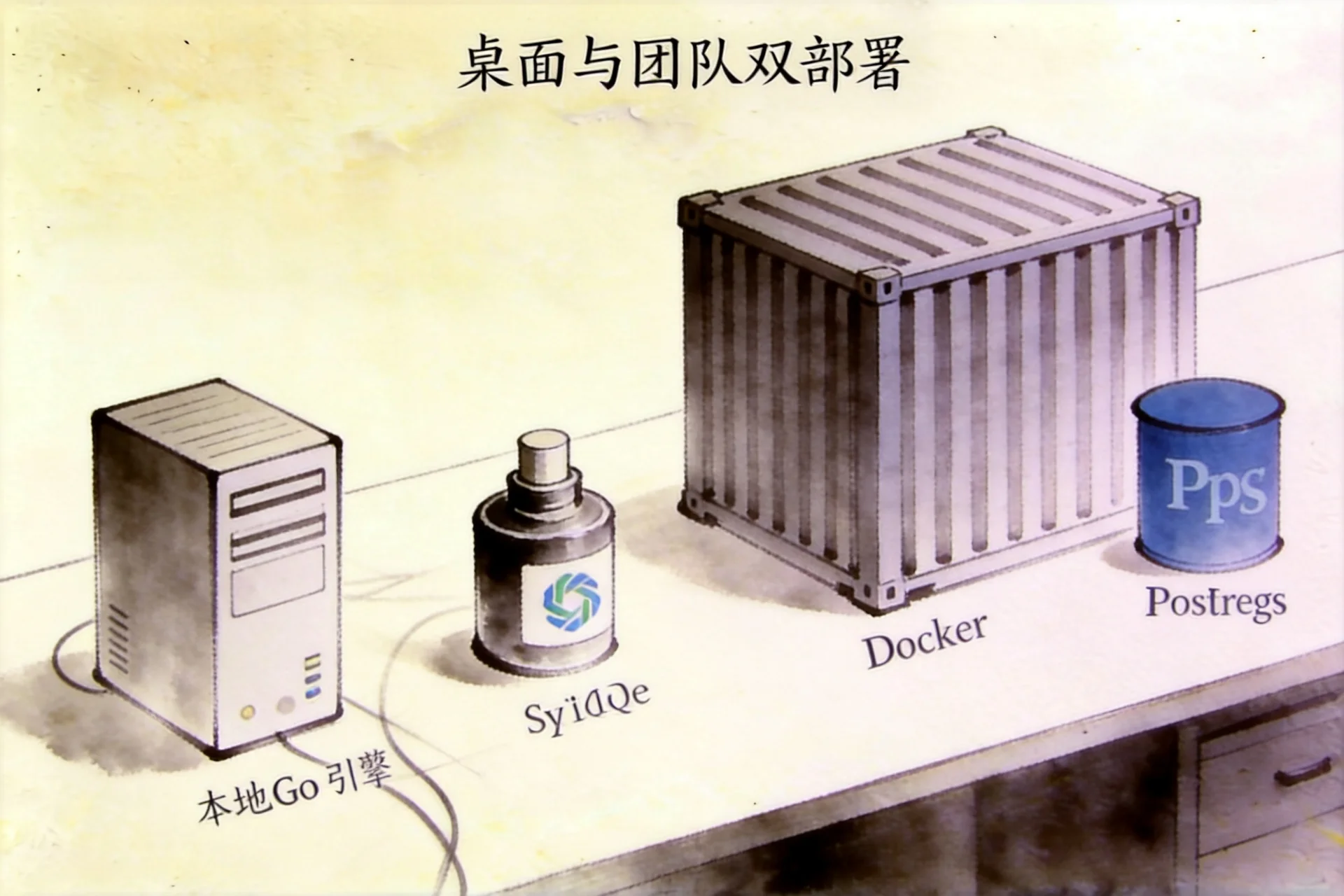 见微 MicroSight · 一套服务两部署
