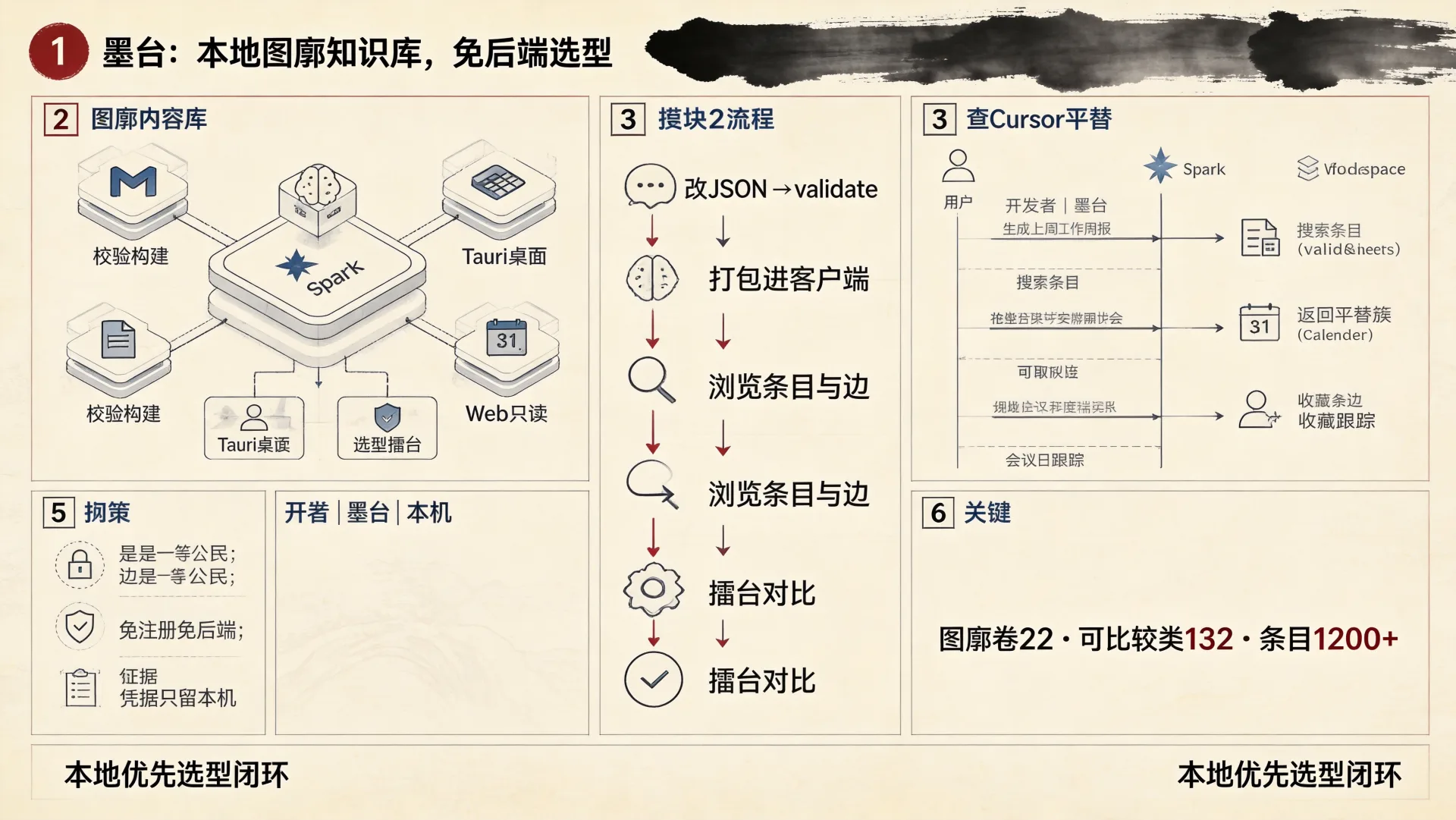 墨台 VibeHolding · 本地图廓链路